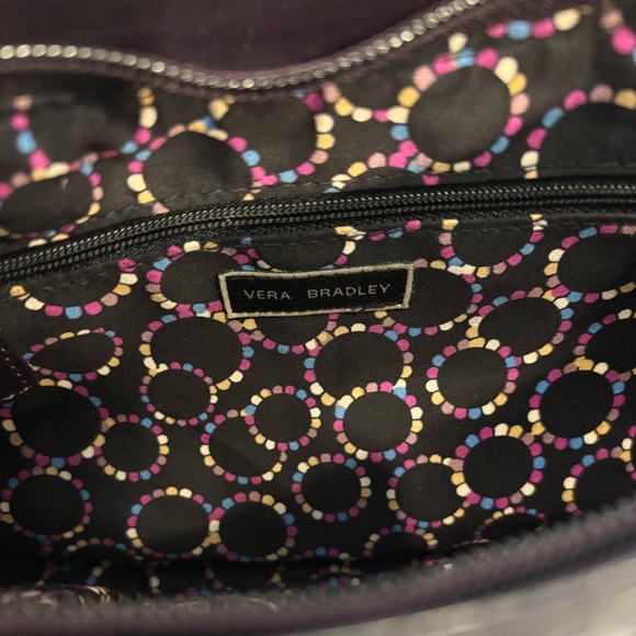 Elegant Quilted Shoulder Bag - Burgundy - Picture 3 of 4